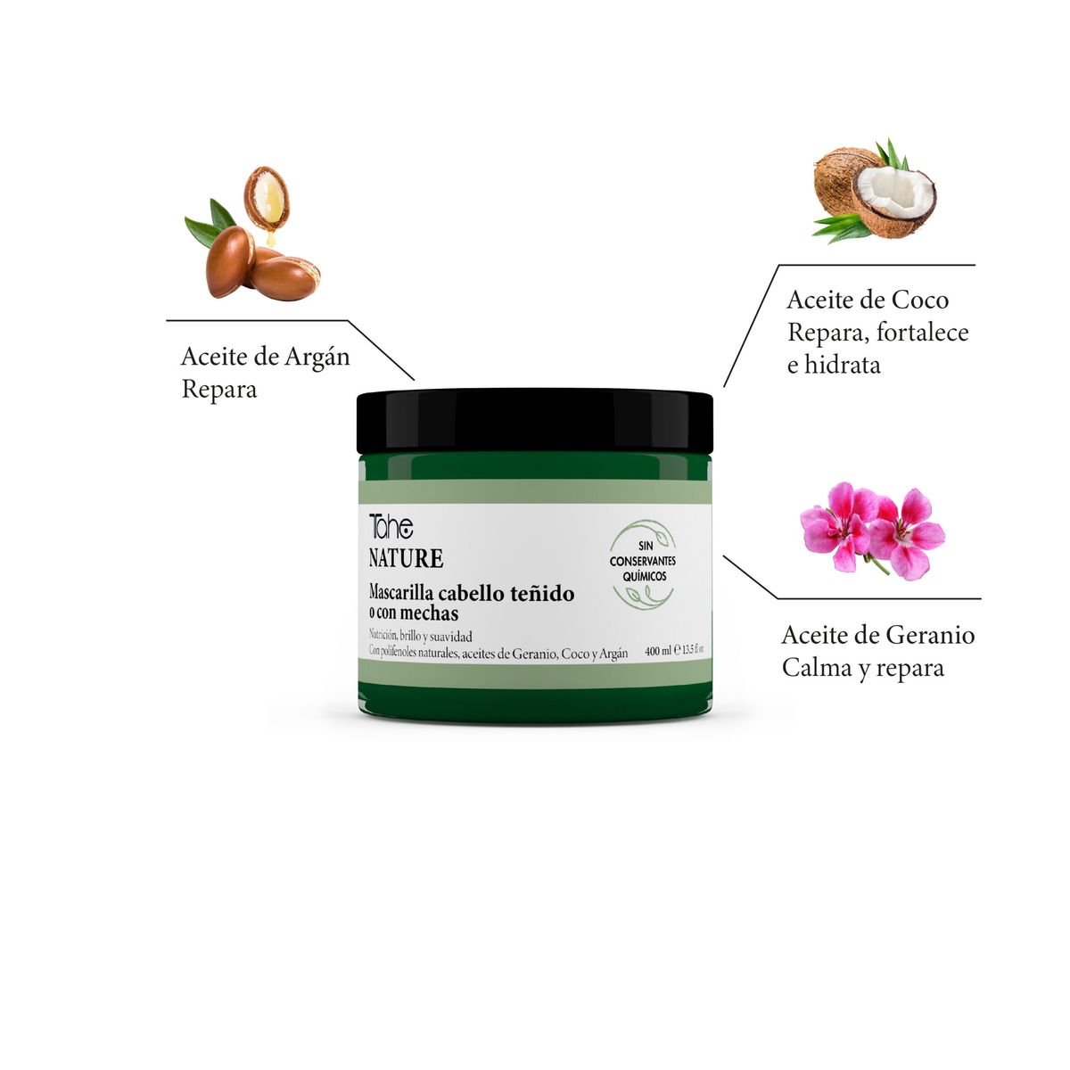 Preservative-Free Mask for Dyed Hair